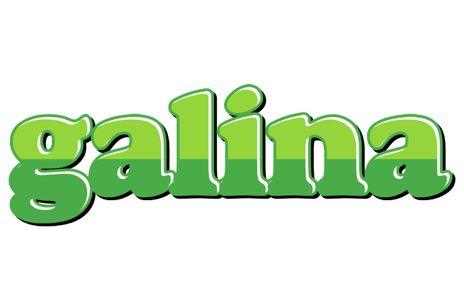 Galina apple logo