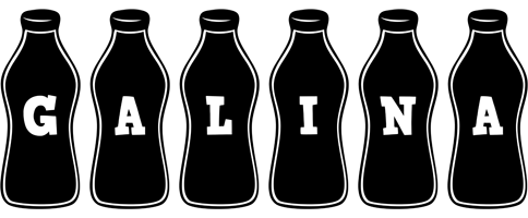 Galina bottle logo