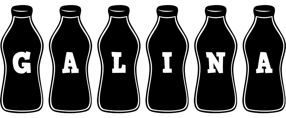 Galina bottle logo