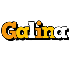 Galina cartoon logo