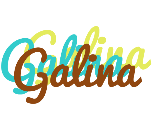 Galina cupcake logo