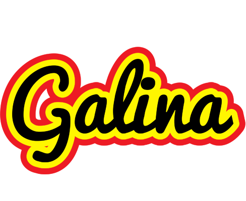 Galina flaming logo