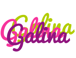 Galina flowers logo