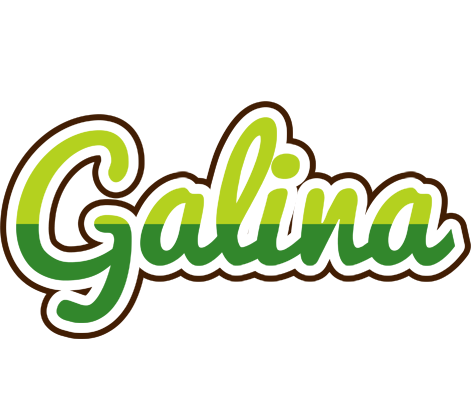 Galina golfing logo
