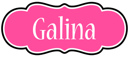 Galina invitation logo