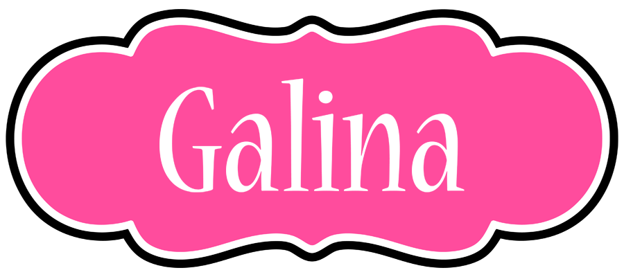 Galina invitation logo