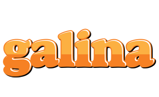 Galina orange logo