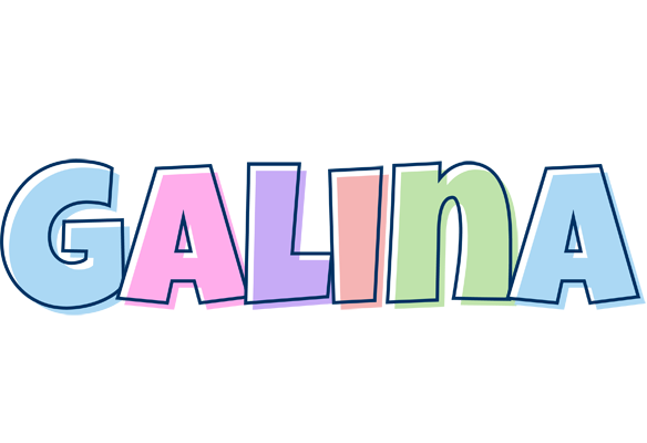 Galina pastel logo
