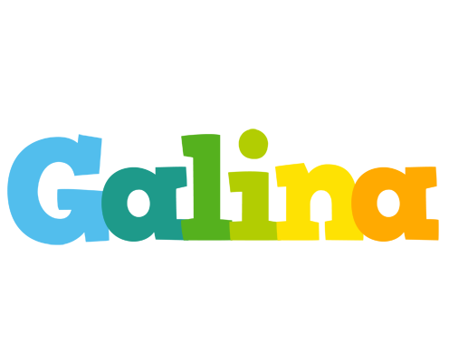 Galina rainbows logo