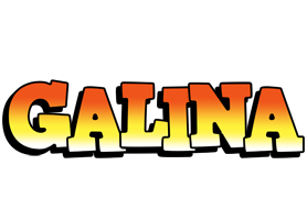 Galina sunset logo