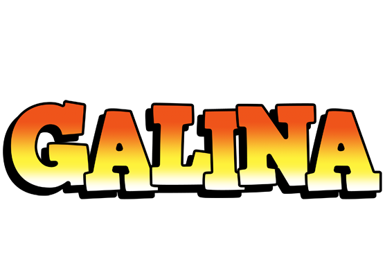 Galina sunset logo