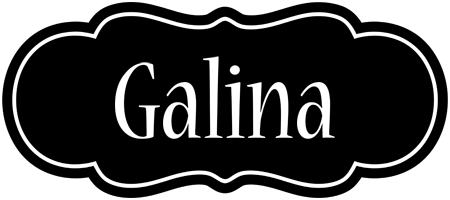 Galina welcome logo