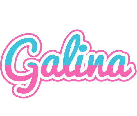 Galina woman logo