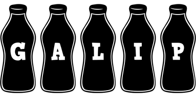 Galip bottle logo