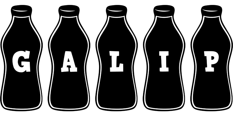 Galip bottle logo
