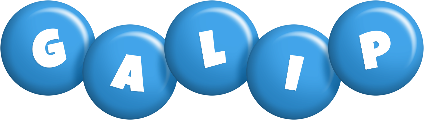 Galip candy-blue logo
