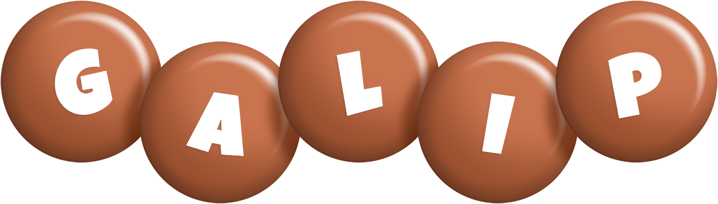 Galip candy-brown logo
