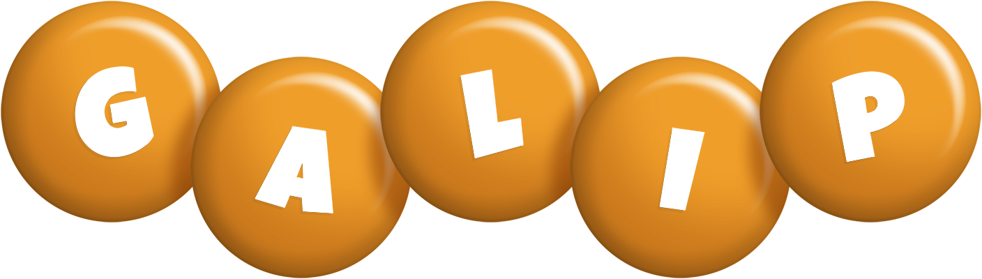 Galip candy-orange logo