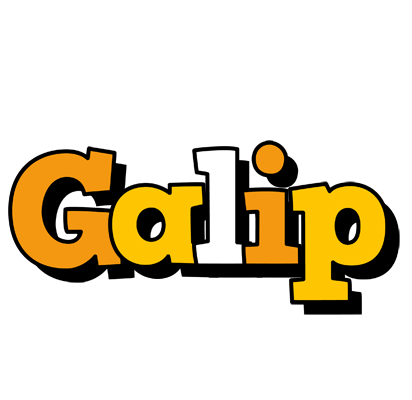 Galip cartoon logo