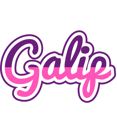 Galip cheerful logo