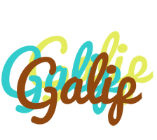 Galip cupcake logo
