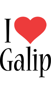 Galip i-love logo