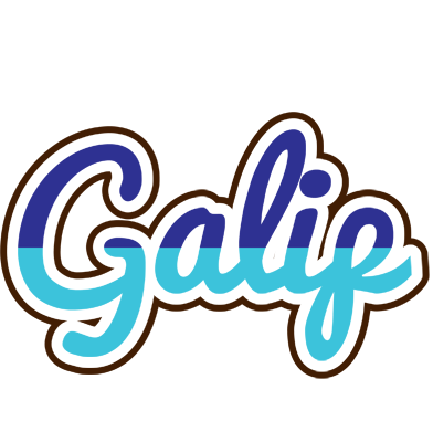 Galip raining logo