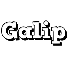 Galip snowing logo