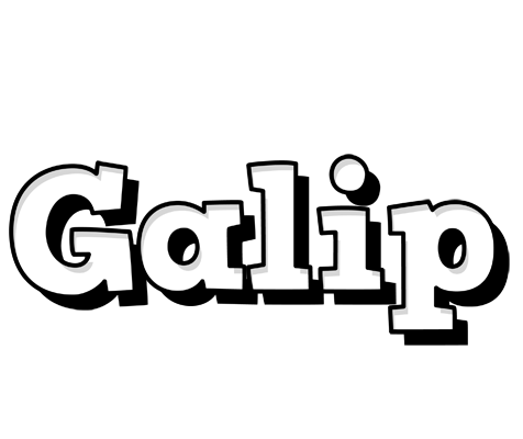 Galip snowing logo