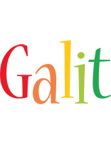 Galit birthday logo