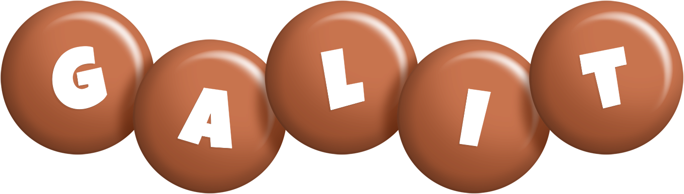 Galit candy-brown logo