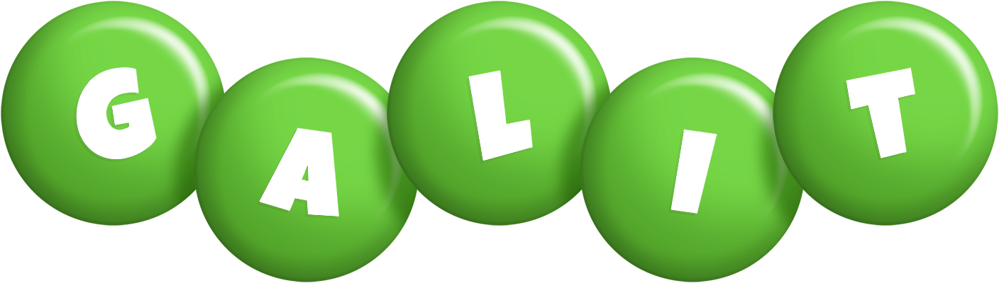 Galit candy-green logo