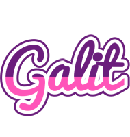 Galit cheerful logo