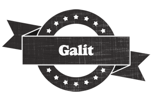 Galit grunge logo