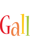 Gall birthday logo