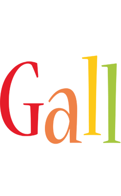 Gall birthday logo