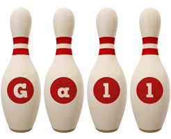 Gall bowling-pin logo