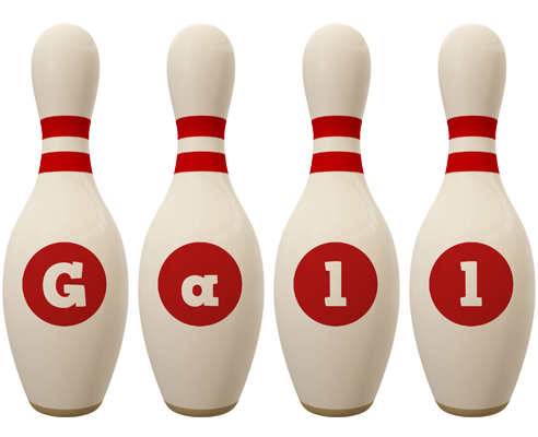 Gall bowling-pin logo