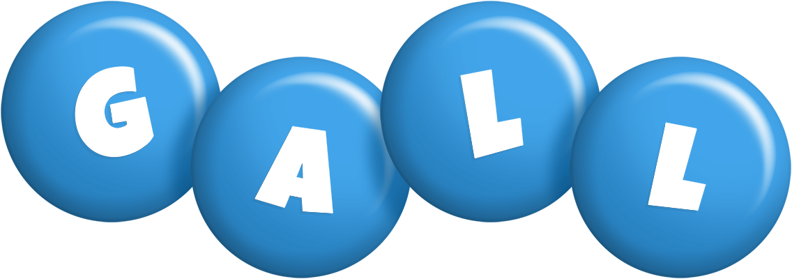 Gall candy-blue logo