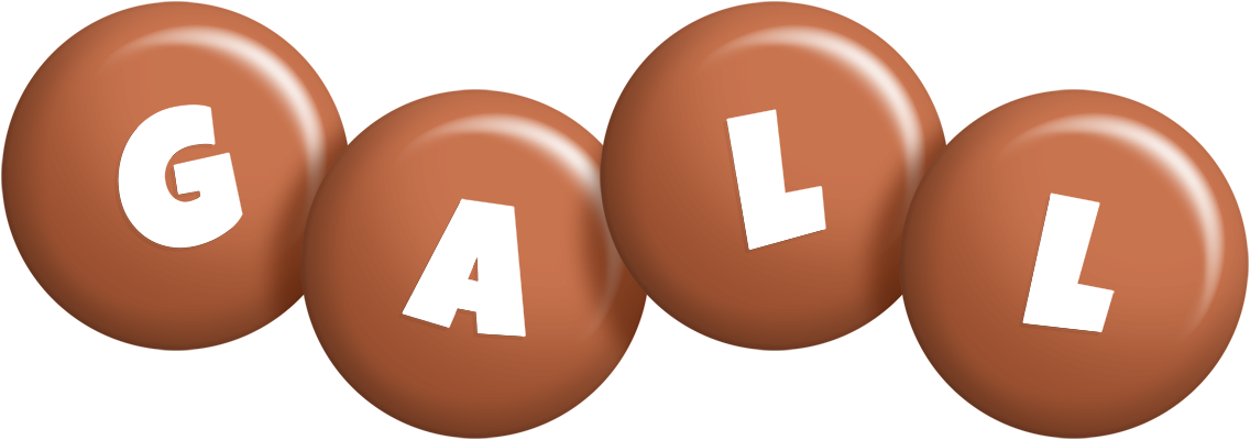 Gall candy-brown logo