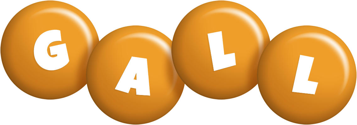 Gall candy-orange logo