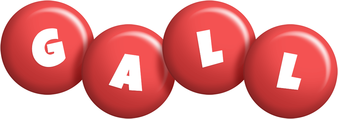 Gall candy-red logo