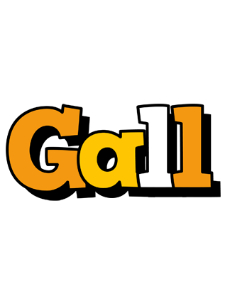 Gall cartoon logo