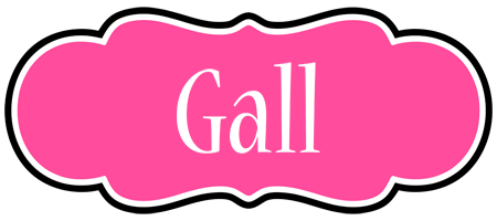 Gall invitation logo