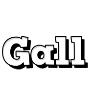 Gall snowing logo