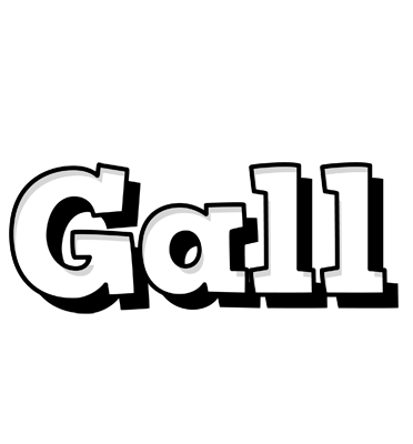 Gall snowing logo