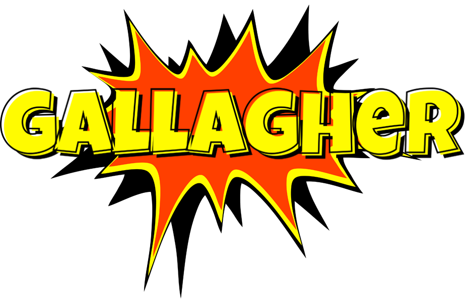 Gallagher bazinga logo