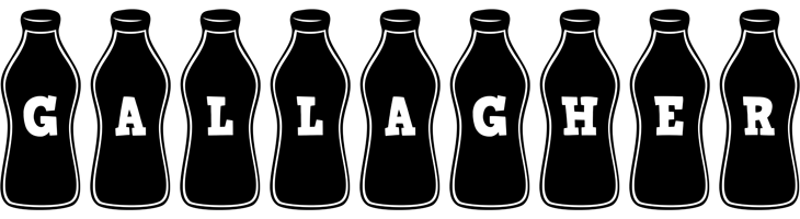 Gallagher bottle logo