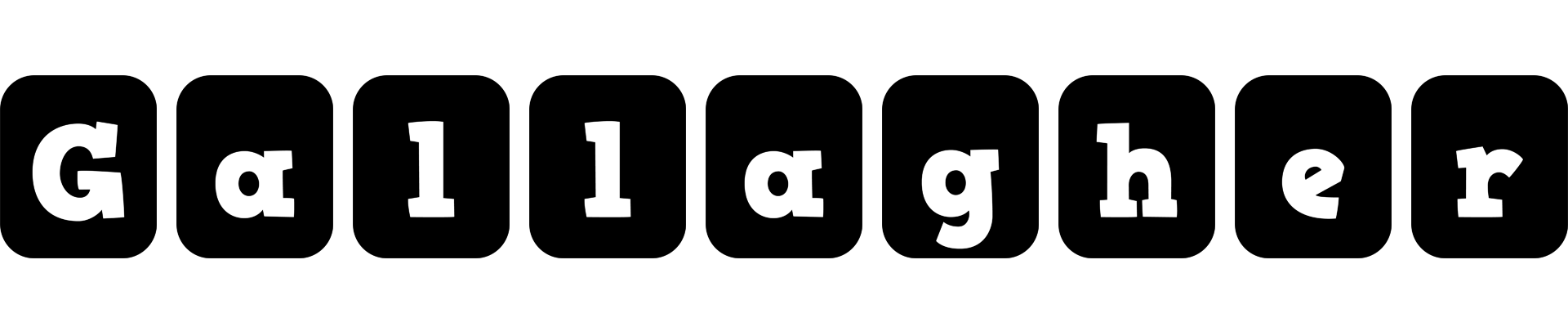 Gallagher box logo