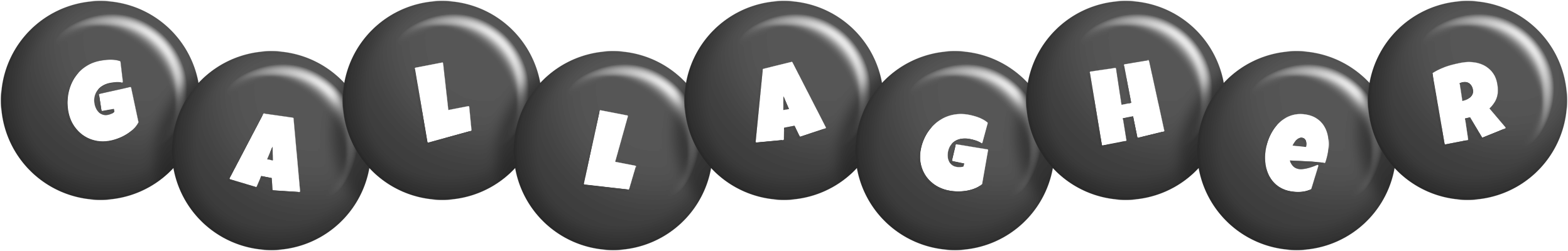 Gallagher candy-black logo